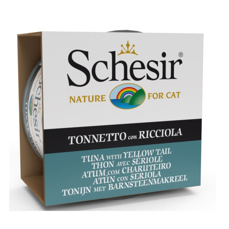 SCHESIR за котка с риба тон с жълта опашка 85гр