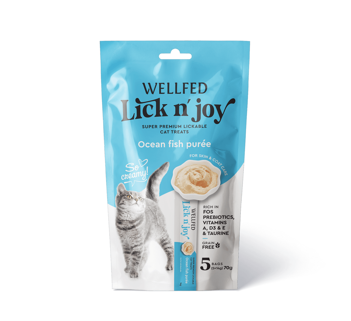 Pet Interest лакомства за котки (пюре) (5х14гр)