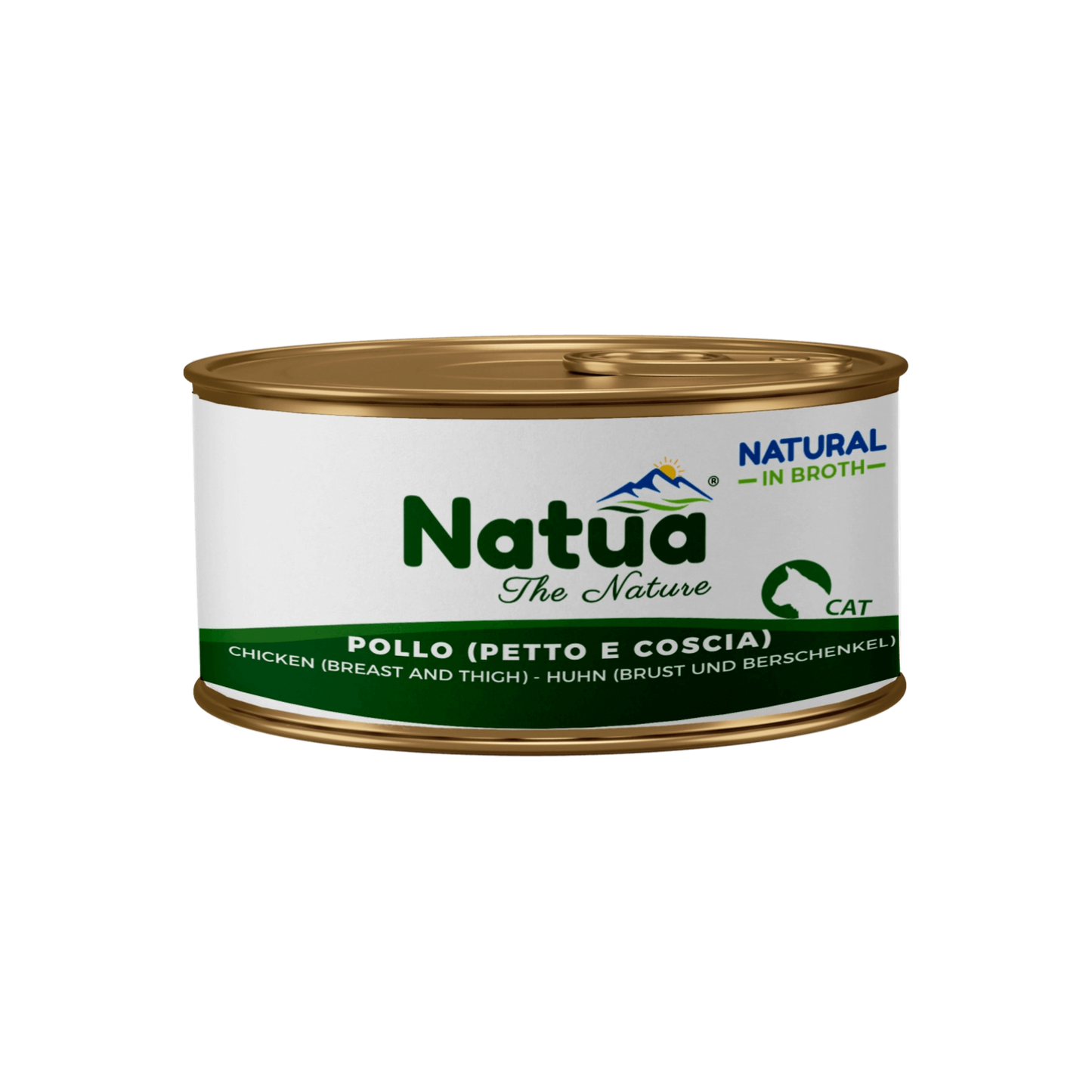 Natua котка Пиле в бульон 85 гр