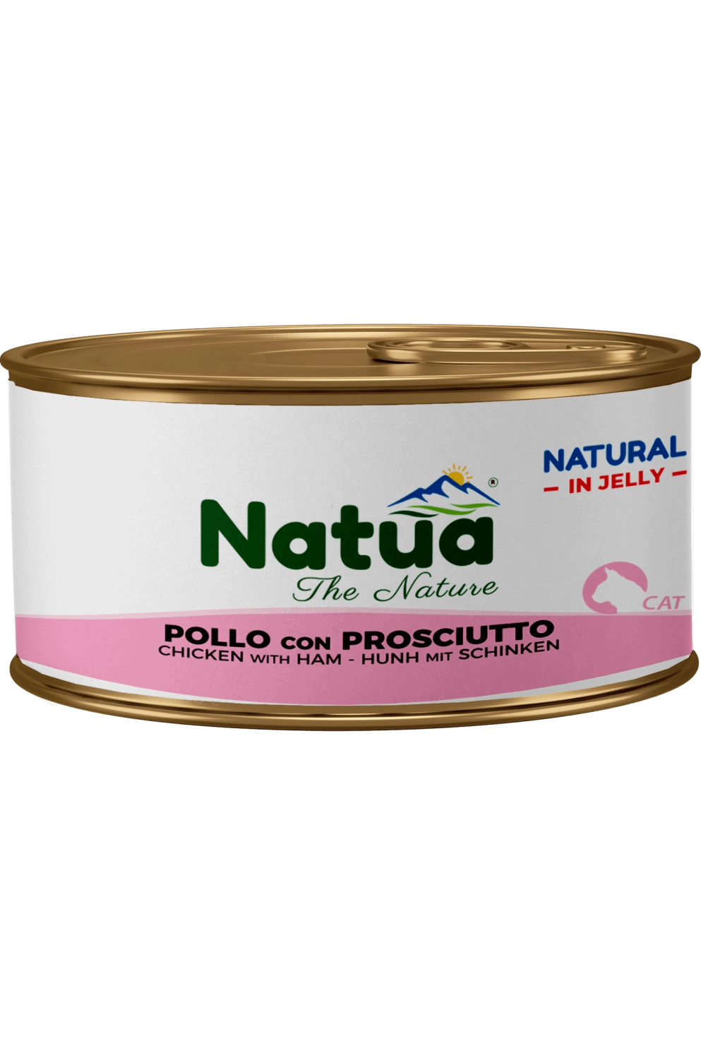 Natua котка Пиле с прошуто в желе 85 гр