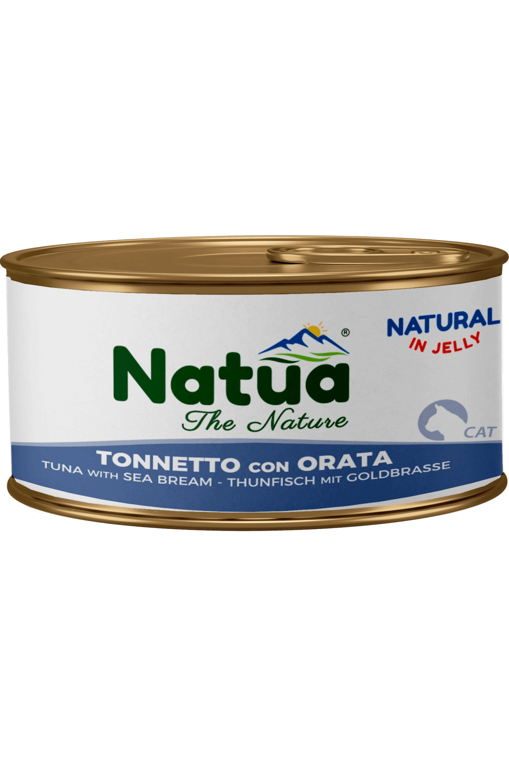 Natua котка Риба тон с ципура в желе 85 гр