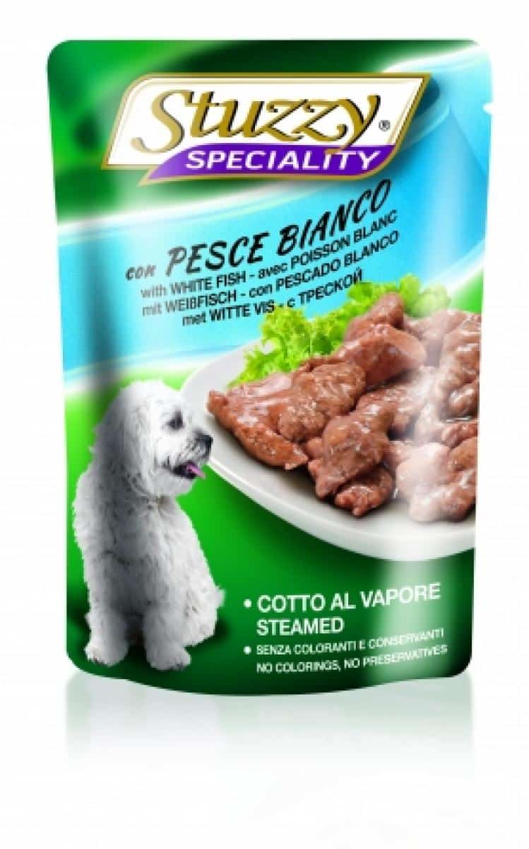 STUZZY пауч за кучета с бяла риба 100гр