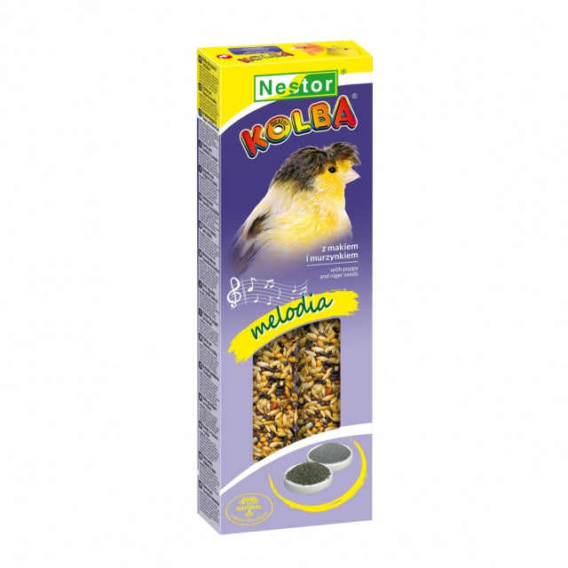 Класически пръчки за канарчета с маково семе и нигерийски семена