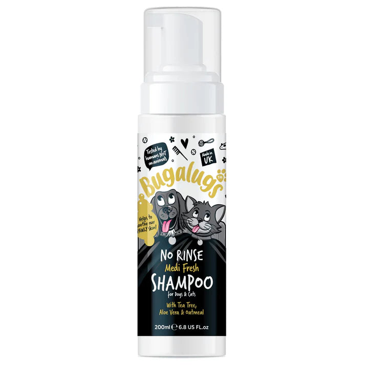 Bugalugs шампоан без отмиване за кучета и котки 200мл