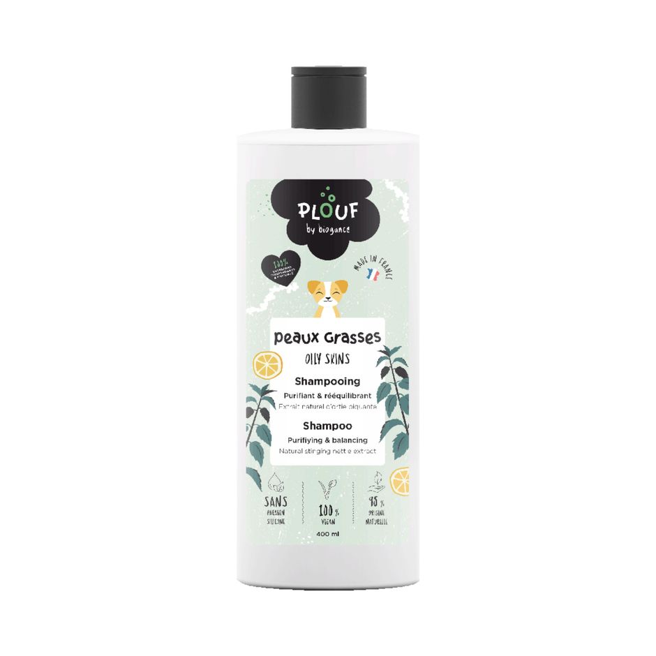 БГ Плодов шампоан PLOUF за мазна кожа и козина 200мл