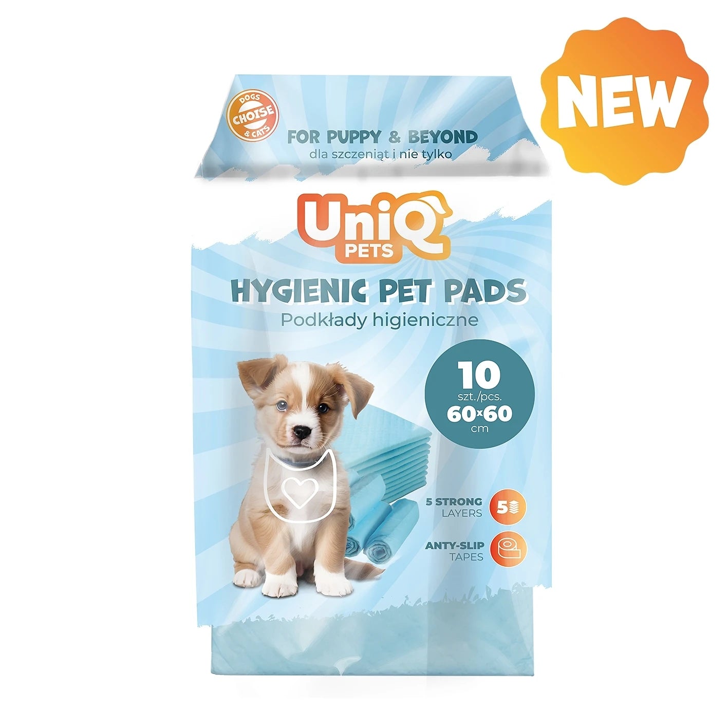 UNIQ PETS пелени 60х60см 10бр