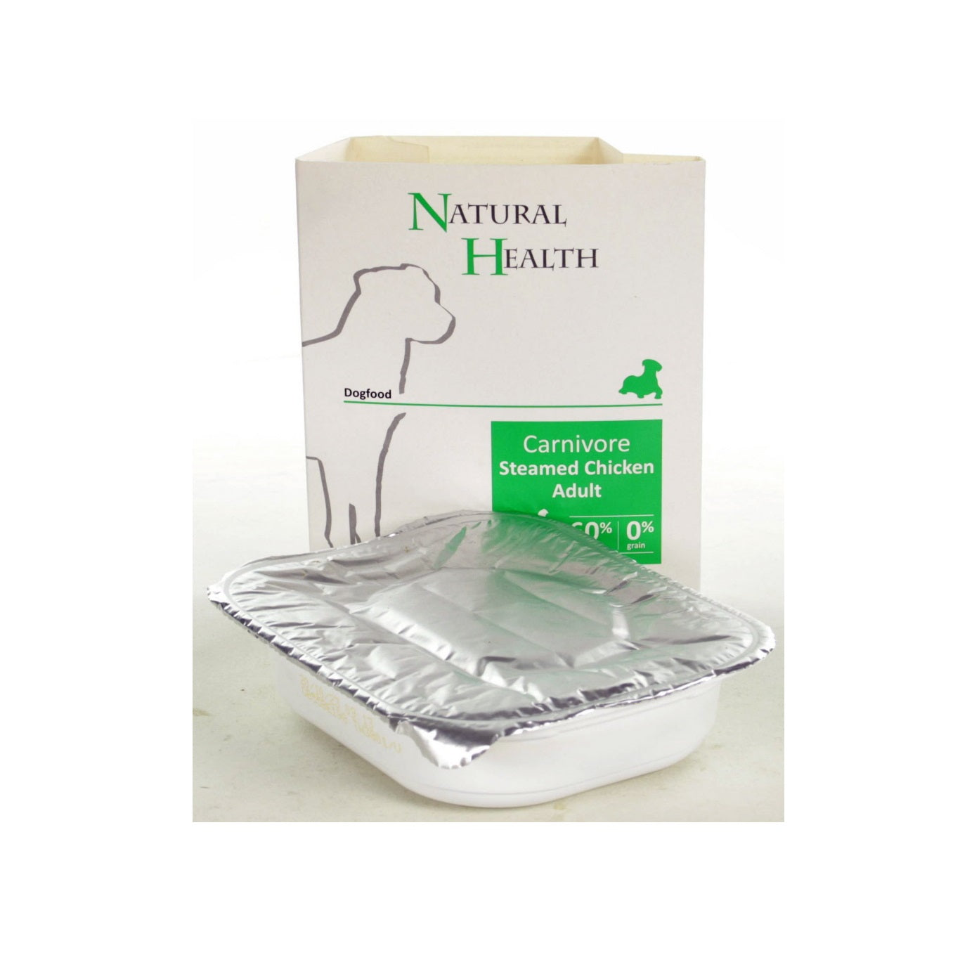 Natural Health меню на пара Пиле грейн фри 395гр