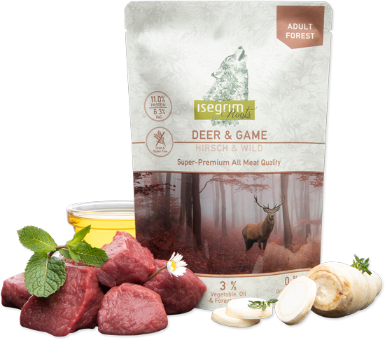 ISEGRIM dog deer and game pouch 410 g.