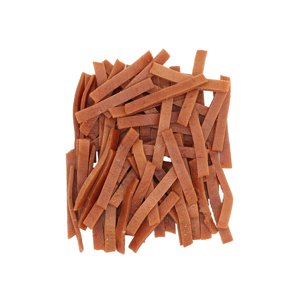 UNIQ PETS лакомство меки ленти за котки с патешко за кожа и козина 50бр