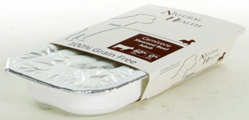 Natural Health меню на пара с говеждо грейн фри 395гр