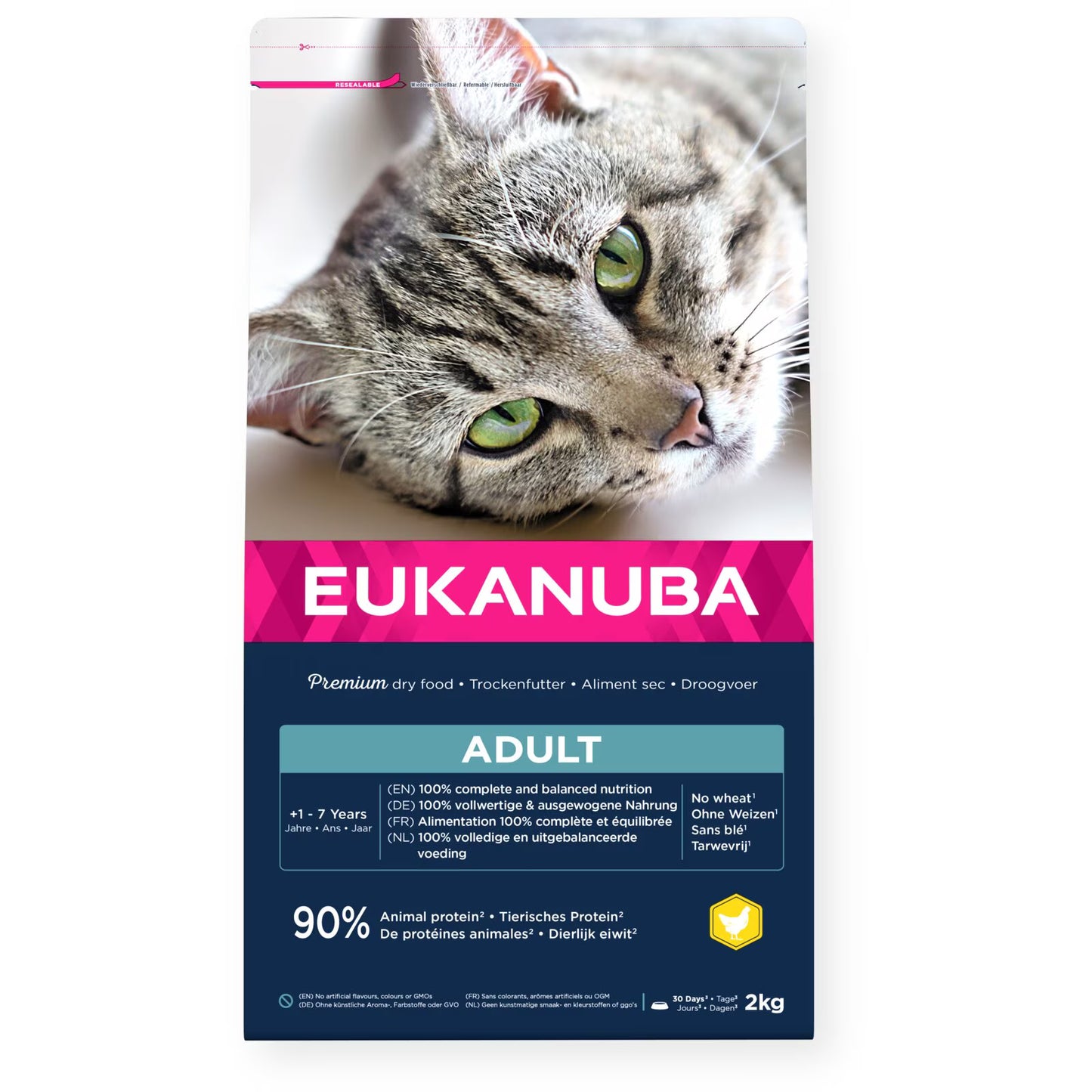 EUKANUBA Adult cat с пиле