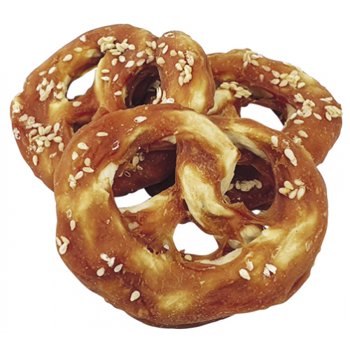 NOBBY лакомство StarSnackBarbecue Chicken Pretzel 14см/22бр