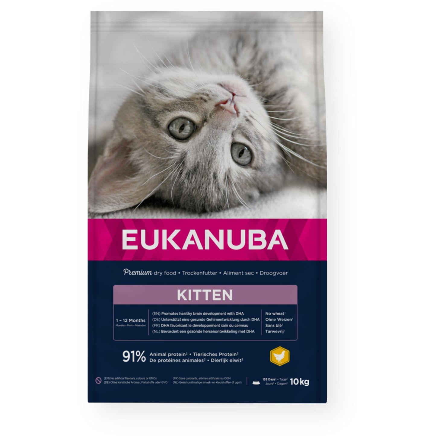 EUKANUBA Kitten с пиле