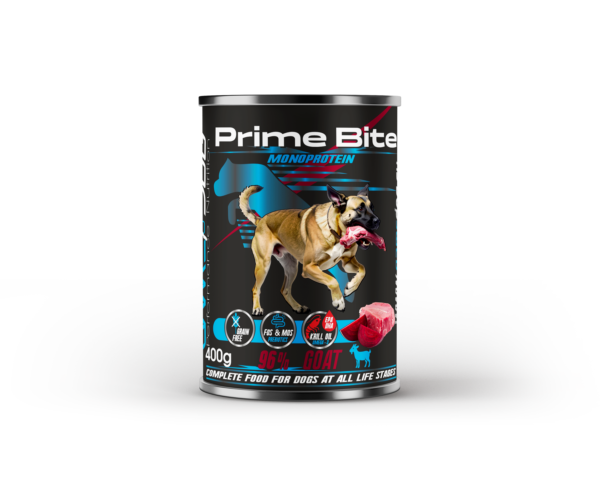 Prime Bite-консерва за куче с козе месо и цвекло 400гр