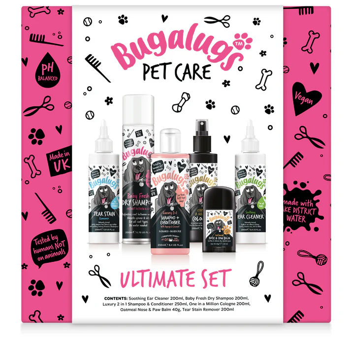Bugalugs подаръчен комплект за грижа за кучета Ultimate Set