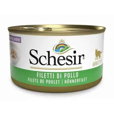 SCHESIR за котка с пилешки филенца сос 85гр