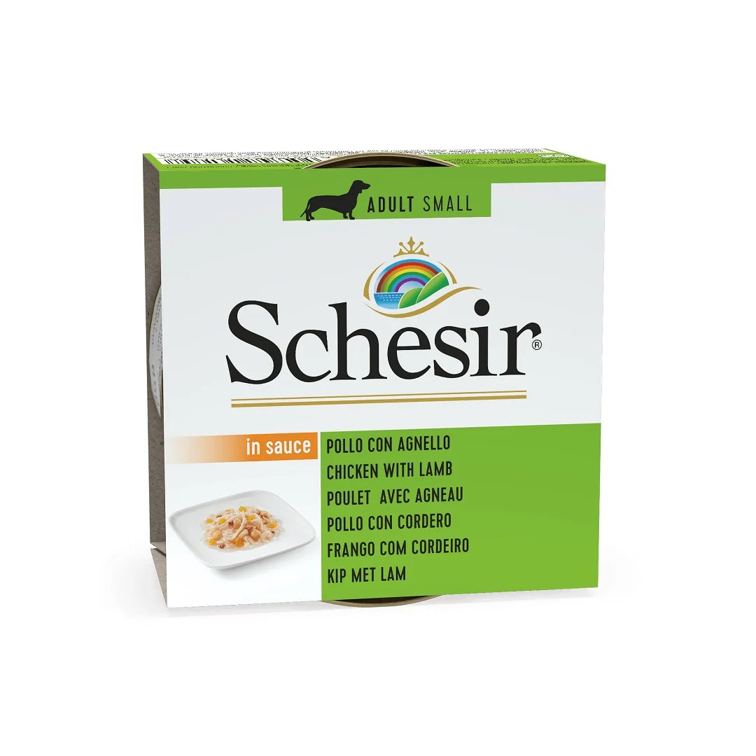 SCHESIR C1704 dog Chicken with lamb 85 g