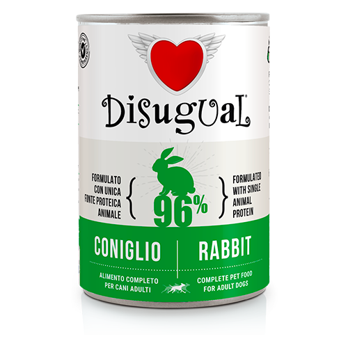 DISUGUAL ADULT-консерва пастет за кучета със заек