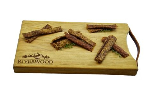 RIVERWOOD 140075 dried treats rabbit strips 150g
