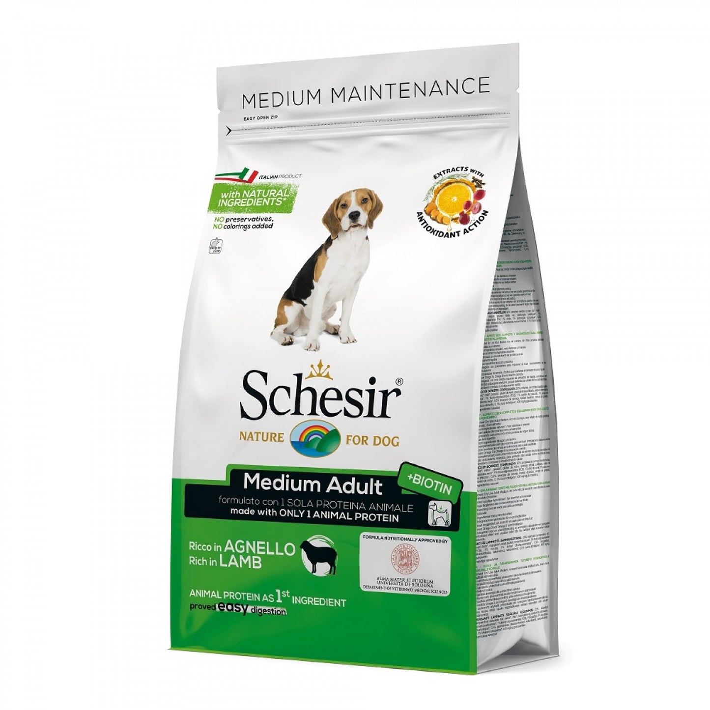 SCHESIR Medium Adult с агнешко