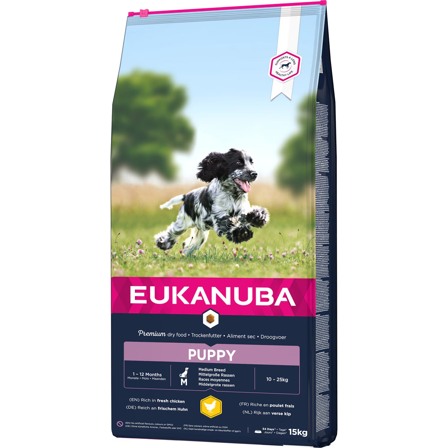 EUKANUBA PUPPY MEDIUM 15+3кг