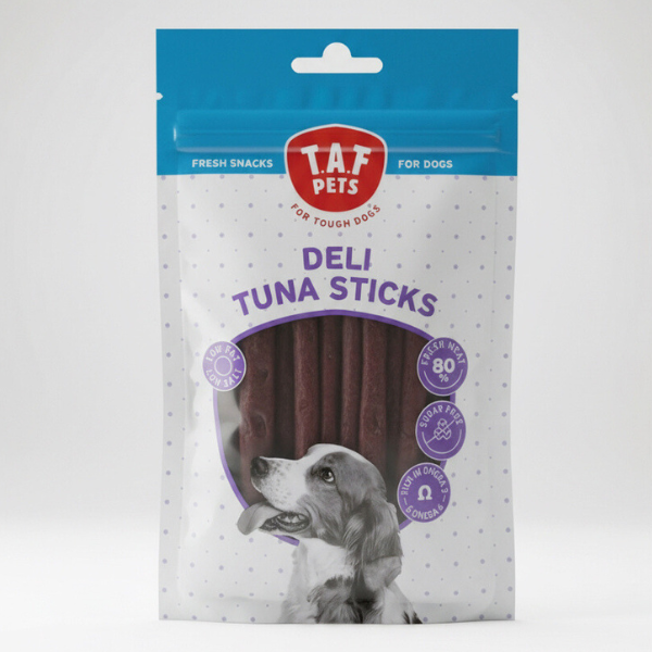 T.A.F PETS лакомство за кучета пръчици с риба тон