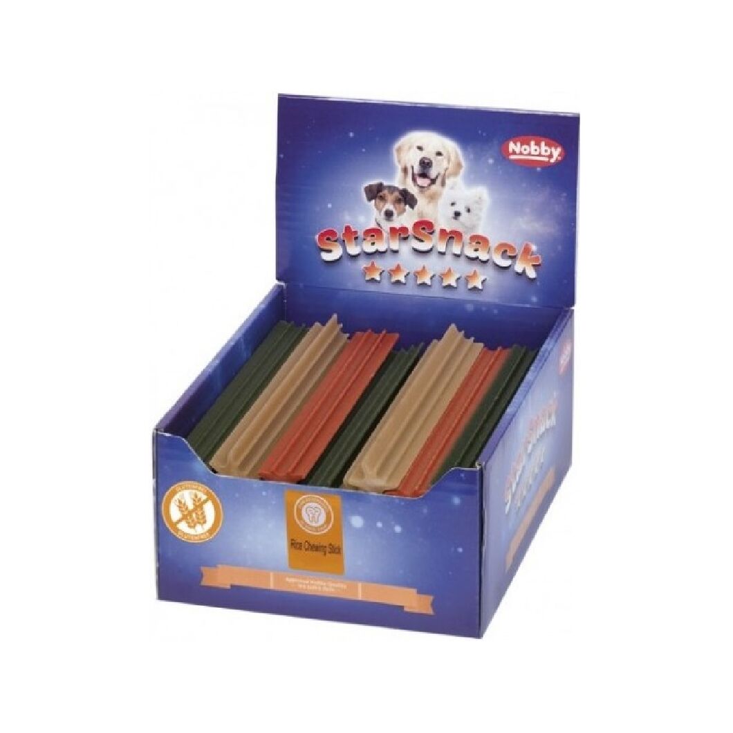 NOBBY лакомство StarSnack Rice Chewing Stick 23см/36бр
