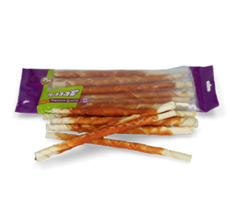 BRAAAF Twisted salted white skin with chicken fillet