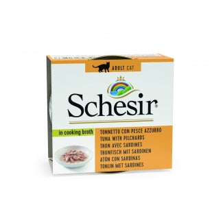 SCHESIR C0523 tuna fish with sardines in broth 70 g
