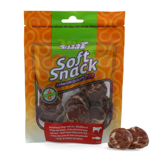 BRAAAF Меки лакомства телешко и риба чипс 85г