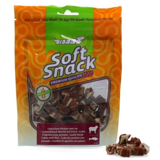 BRAAAF Lamb and fish cubes soft treats 85g
