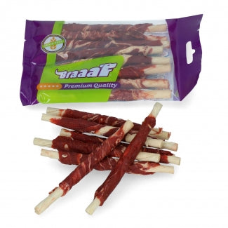 BRAAAF Усукани солети с телешко и риба 280 гр - Twisted sticks with beef and fish