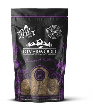 RIVERWOOD 140013 grilled deer and turkey treats 100g