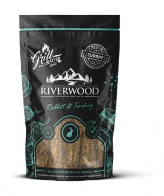 RIVERWOOD 140014 grill treats rabbit and turkey 100g