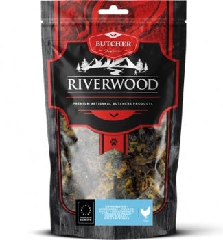 RIVERWOOD 140028 dried treats chicken hearts 150g