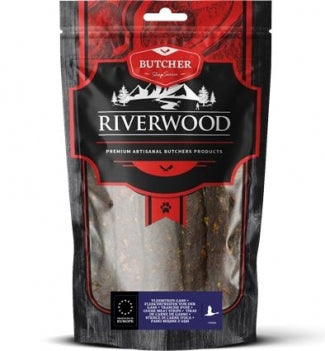 RIVERWOOD 140066 dried treats goose meat strips 150g