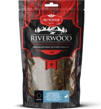RIVERWOOD 140186 dried treats horse meat strips 150g