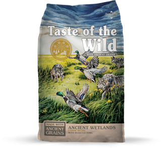 Taste of the Wild 2 кг куче патица - WETLANDS CANINE INTL