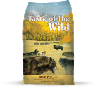 Taste of the Wild 2 кг куче печено бизонско и еленско - HIGH PRAIRIE CANINE INTL