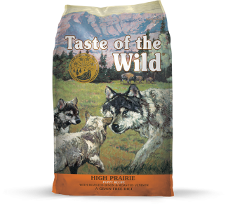 Taste of the Wild 2 кг куче ПЪПИ бизон и елен - HIGH PRAIRIE PUPPY INTL