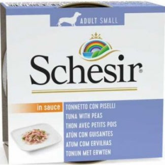 SCHESIR C1703 dog Tuna fish with peas 85 g