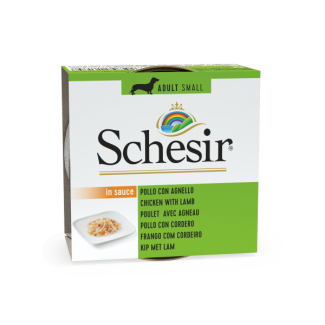 SCHESIR C1704 dog Chicken with lamb 85 g