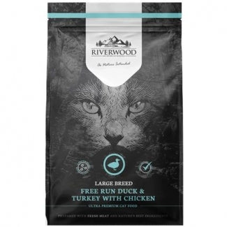 RIVERWOOD 240006 dry kitten Large breeds with duck, turkey and chicken 2kg