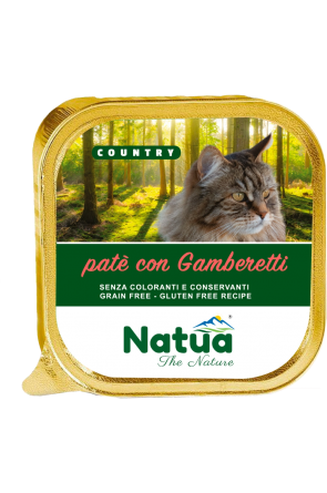 Natua котка пастет Скариди 100 гр