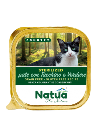 Natua кастрирани котки пастет Пуйка и зеленчуци 100 гр