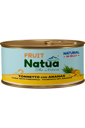 Natua котка Риба тон с ананас в желе 85 гр