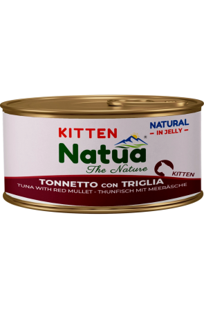 Natuа бебе коте Риба тон с барбун в желе 85 гр