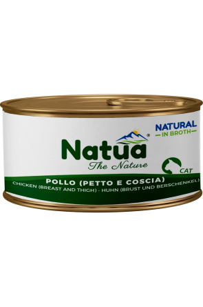 Natua котка Пиле в бульон 85 гр
