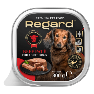 REGARD пастет за кучета с говеждо 300гр