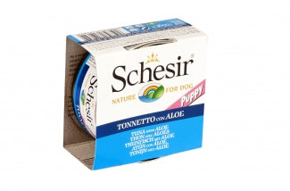 SCHESIR C0688 Tuna fish aloe in jelly for small dogs